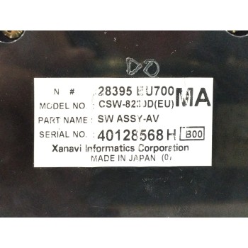 Recambio de mando multifuncion para nissan almera tino (v10m) 2.2 dci diesel cat referencia OEM IAM 28395BU700  