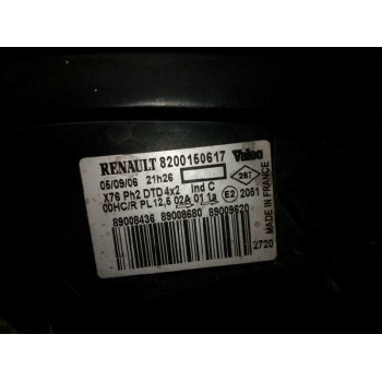 Recambio de faro derecho para renault kangoo (f/kc0) alize referencia OEM IAM 8200150617  