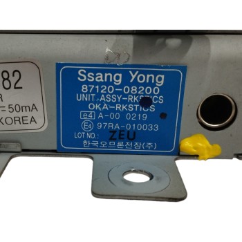 Recambio de modulo electronico para ssangyong rexton 2.9 turbodiesel cat referencia OEM IAM 8712008200  