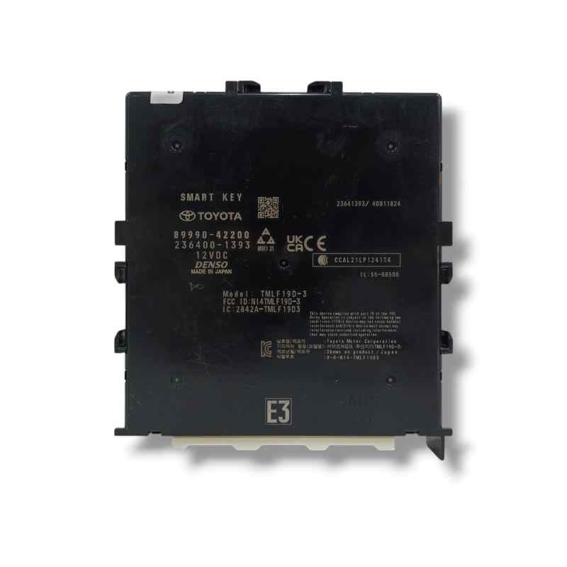 Recambio de modulo electronico para toyota bz4x (_eam1_) ev (xeam10) referencia OEM IAM 8999042200 UNIDAD DE CONTROL SIN LLAVE 2