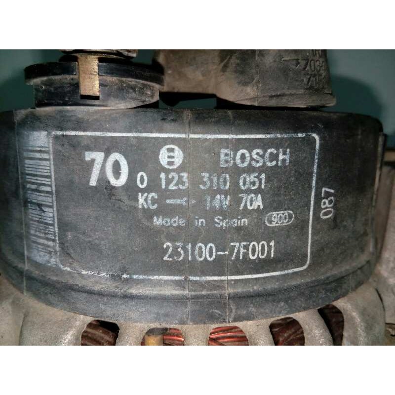 ALTERNADOR 0123310051 70A