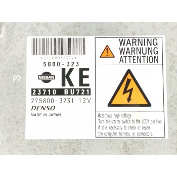 Recambio de centralita motor uce para nissan almera tino (v10m) 2.2 dci diesel cat referencia OEM IAM 23710BU721 2758003231 