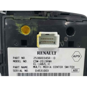 Recambio de mando multifuncion para renault scenic iii 1.5 dci diesel fap referencia OEM IAM 253B00345R CSW2013RNH 