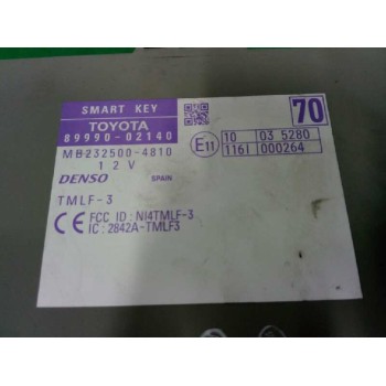 Recambio de modulo electronico para toyota auris hybrid active referencia OEM IAM 8999002140 MB2325004810 