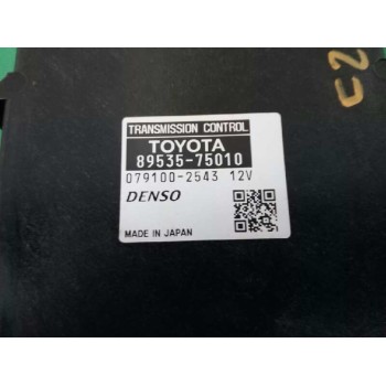 Recambio de centralita cambio automatico para toyota auris hybrid active referencia OEM IAM 8953575010 0791002543 