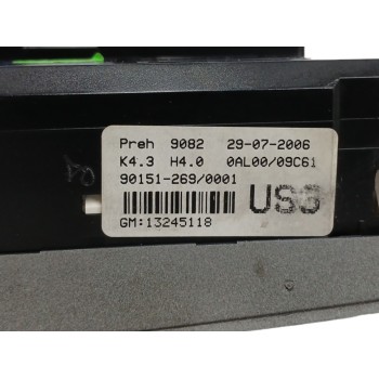 Recambio de mando calefaccion / aire acondicionado para opel astra gtc 1.7 16v cdti referencia OEM IAM 13245118  