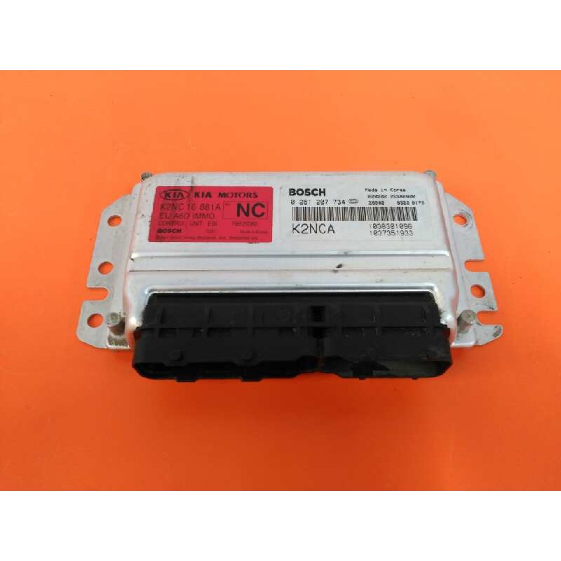 Recambio de centralita motor uce para kia shuma ii 1.6 ls 4 berlina referencia OEM IAM 1038301096 0261207734 