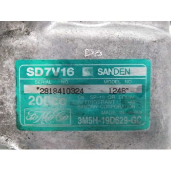 Recambio de compresor aire acondicionado para ford focus c-max (cap) trend (d) referencia OEM IAM 3M5H19D629GC 1248 SD7V16