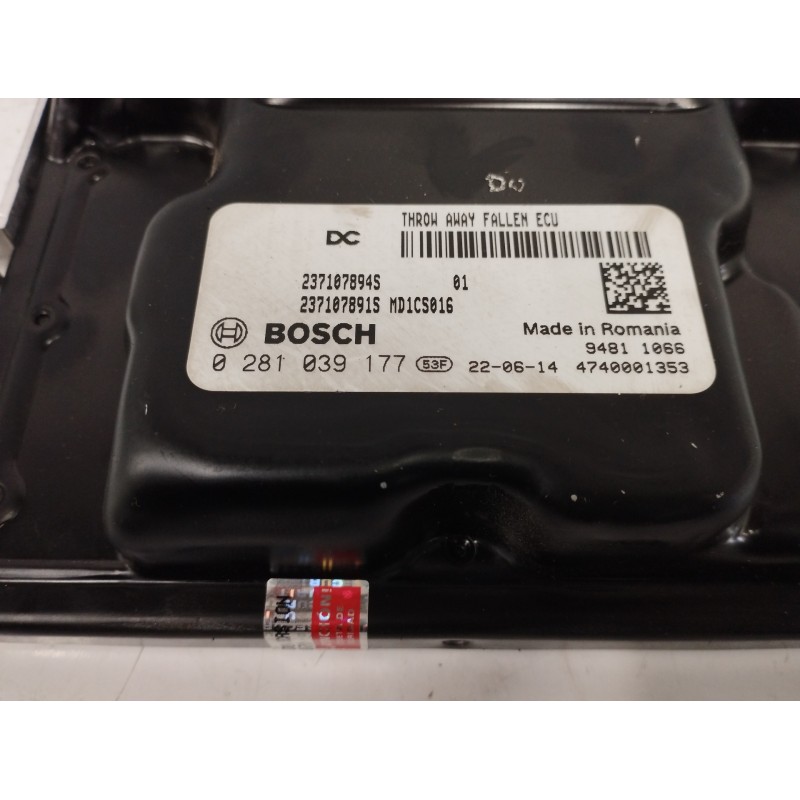 CENTRALITA MOTOR UCE 0281039177