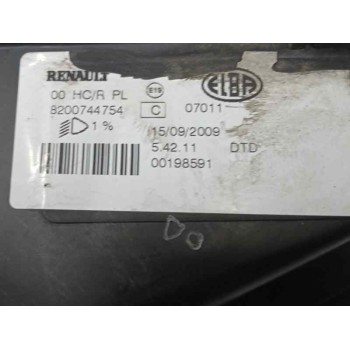 Recambio de faro derecho para dacia logan 1.5 dci diesel cat referencia OEM IAM 8200744754 PARA PULIR 