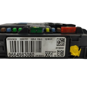 Recambio de caja reles / fusibles para peugeot 207 1.6 16v referencia OEM IAM 9664983080  