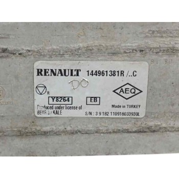 Recambio de intercooler para renault captur i ( j5 h5 ) 1.5 dci 110 referencia OEM IAM 144961381R  