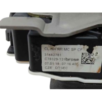 Recambio de cerradura puerta trasera derecha para volvo xc40 (536) t3 1477 cc referencia OEM IAM 31462781  