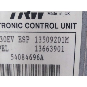 Recambio de abs para opel vectra c berlina 1.8 16v cat (z 18 xe / 2h9) referencia OEM IAM 13509201 09191497 