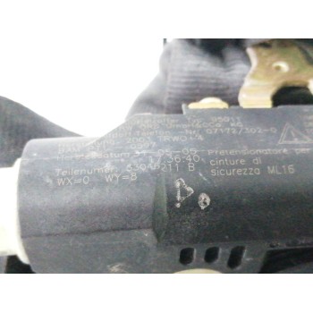 Recambio de cinturon seguridad delantero izquierdo para fiat panda (169) básico 4x4 referencia OEM IAM 33046211B  