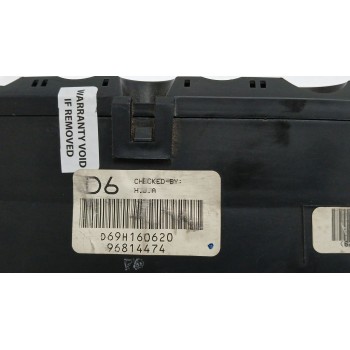 Recambio de cuadro instrumentos para chevrolet aveo / kalos hatchback (t250, t255) 1.4 referencia OEM IAM 96814474  