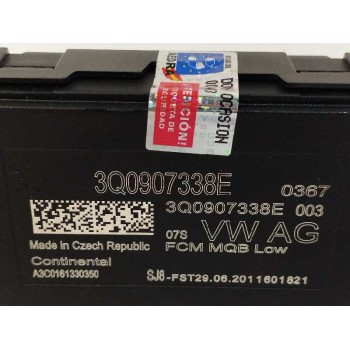Recambio de modulo electronico para audi q3 sportback (f3n) 35 tdi s line referencia OEM IAM 3Q0907338E CONTROL LUZ CURVAS REGUL