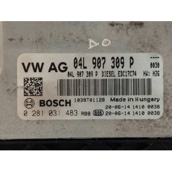 Recambio de centralita motor uce para audi q3 sportback (f3n) 35 tdi s line referencia OEM IAM 04L907309P 0281031483 