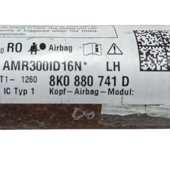 Recambio de airbag cortina delantero izquierdo para audi a4 ber. (b8) 2.0 tdi referencia OEM IAM 8K0880741D  