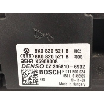 Recambio de resistencia calefaccion para audi a4 ber. (b8) 2.0 16v tdi referencia OEM IAM 8K0820521B F011500024 