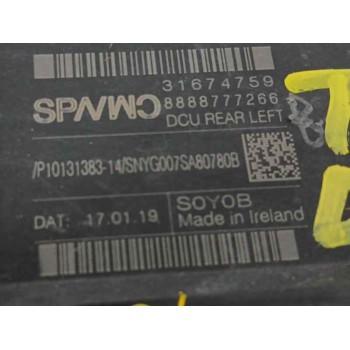 Recambio de motor elevalunas trasero derecho para volvo xc40 (536) t3 1477 cc referencia OEM IAM 31674759  