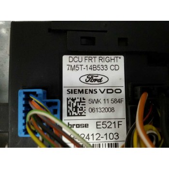 Recambio de elevalunas delantero derecho para ford kuga (cbv) titanium referencia OEM IAM TIJERA 7M5T14B533CD 