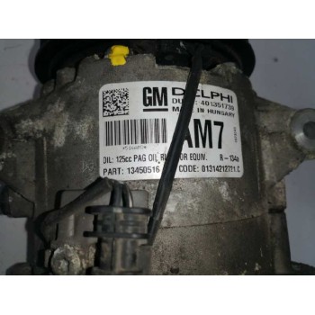 Recambio de compresor aire acondicionado para opel meriva b 1.6 cdti dpf referencia OEM IAM 13450516  