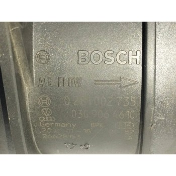 Recambio de caudalimetro para audi a4 ber. (b8) 2.0 16v tdi referencia OEM IAM 03G906461C 0281002735 