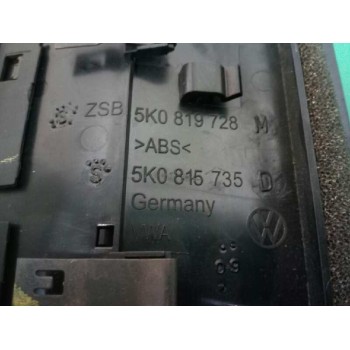 Recambio de rejilla aireadora para volkswagen golf vi (5k1) advance referencia OEM IAM 5K0815735D CENTRAL 