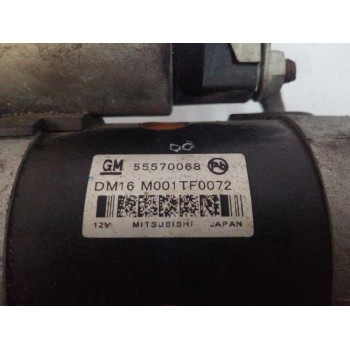 Recambio de motor arranque para opel meriva b 1.6 cdti dpf referencia OEM IAM 55570068 M001TF0072 