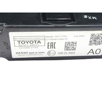 Recambio de modulo electronico para toyota c-hr (_x1_) 1.8 hybrid (zyx10_, zyx11_) referencia OEM IAM 867E133011 1015460102 