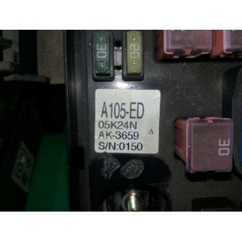 Recambio de caja reles / fusibles para ssangyong rodius xdi referencia OEM IAM A105ED  
