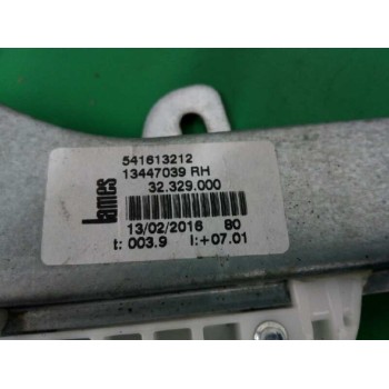 Recambio de elevalunas delantero derecho para opel corsa e selective referencia OEM IAM FUNDA 13447039 