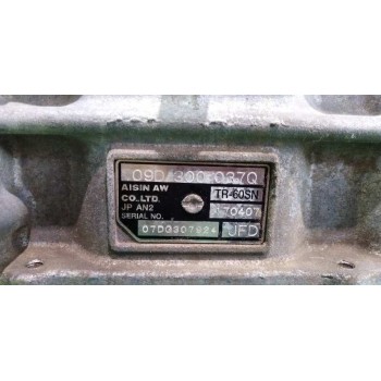 Recambio de caja cambios para porsche cayenne (typ 9pa1) s referencia OEM IAM JFD 09D300037Q 