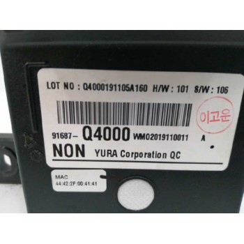 Recambio de modulo electronico para kia niro e-niro drive referencia OEM IAM 91687Q4000  