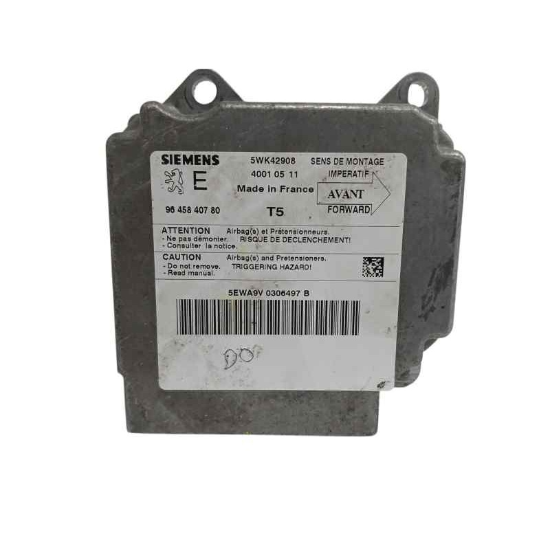 Recambio de centralita airbag para peugeot 307 (s1) 2.0 hdi cat referencia OEM IAM 9645840780 5WK42908 