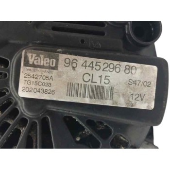 Recambio de alternador para citroën c3 1.4 hdi cat (8hy / dv4ted4) referencia OEM IAM 9644529680  
