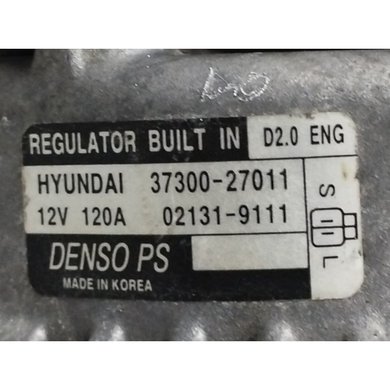 ALTERNADOR 120A 021319111