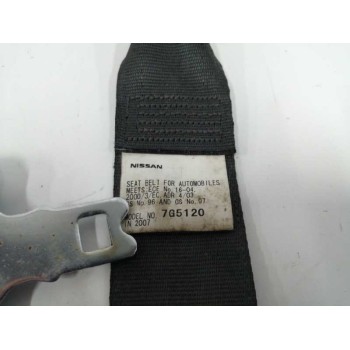 Recambio de cinturon seguridad trasero central para nissan navara pick-up (d40m) 2.5 dci diesel cat referencia OEM IAM 7G5120  