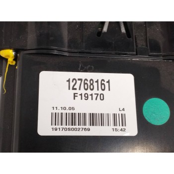 Recambio de mando climatizador para saab 9-5 (ys3e) 1.9 tid referencia OEM IAM 12768161 OBSERVAR FOTOS F19170