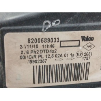 Recambio de faro derecho para renault kangoo express (fw0/1_) 1.5 dci 70 (fw0a, kw0v) referencia OEM IAM 8200589033  