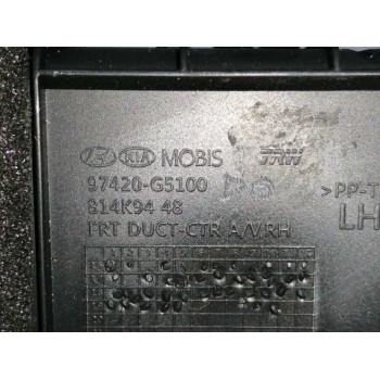 Recambio de rejilla aireadora para kia niro e-niro drive referencia OEM IAM 97420G5100 CENTRAL DERECHA 