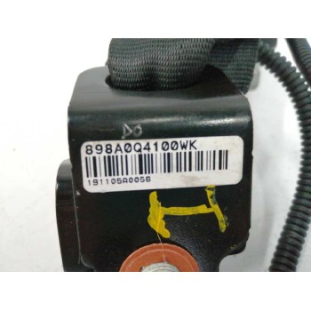 Recambio de enganche cinturon izquierdo para kia niro e-niro drive referencia OEM IAM 898A0Q4100WK TRASERO 