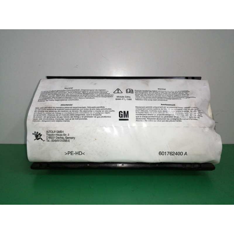 Recambio de airbag delantero derecho para opel zafira b enjoy referencia OEM IAM 13111177  