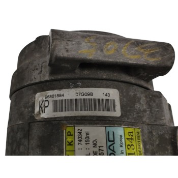 Recambio de compresor aire acondicionado para chevrolet captiva 2.0 diesel cat referencia OEM IAM 96861884  