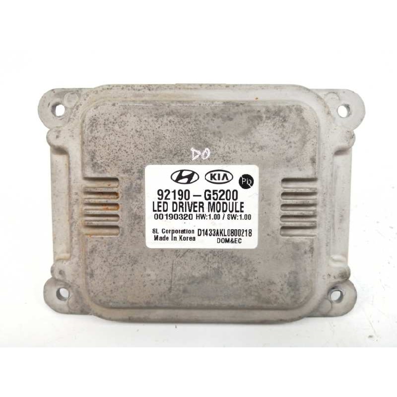 Recambio de centralita faros xenon para kia niro e-niro drive referencia OEM IAM 92190G5200  