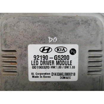 Recambio de centralita faros xenon para kia niro e-niro drive referencia OEM IAM 92190G5200  
