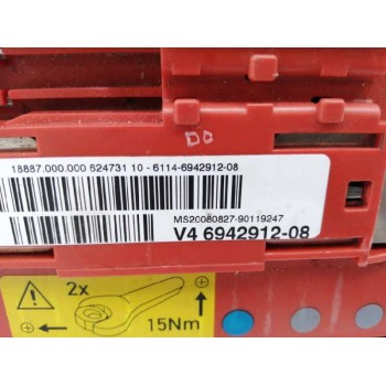 Recambio de caja reles / fusibles para bmw serie 1 berlina (e81/e87) 2.0 turbodiesel cat referencia OEM IAM 61146942912  