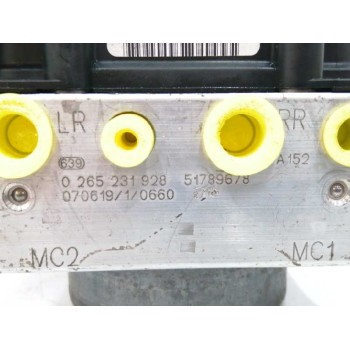 Recambio de abs para fiat bravo (198) 1.9 8v jtd cat referencia OEM IAM 51789678 0265231928 0265800623
