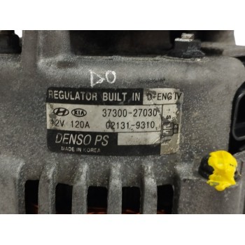 Recambio de alternador para hyundai tucson (jm) 2,0 crdi vgt classic 4x2 referencia OEM IAM 3730027030 120A 021319310